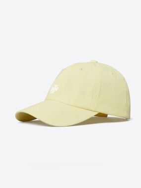 New💛Tory Burch butter Yellow Logo Baseball Cap!